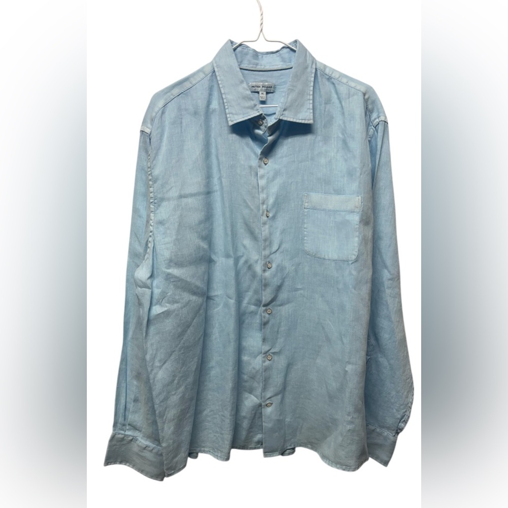 Peter Millar linen‎ button down top